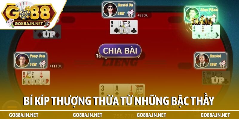 Liêng – Đấu trường trí tuệ và bản lĩnh tại Go88 4 Bí kíp thượng thừa từ những bậc thầy